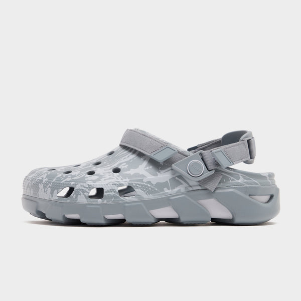 Grey Crocs Synchro Max Utility Clog