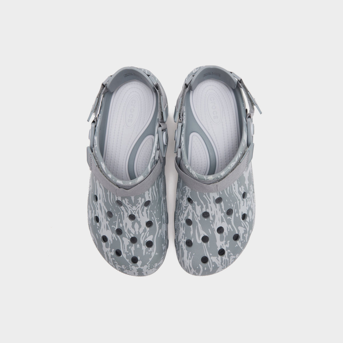 Grey Crocs Synchro Max Utility Clog
