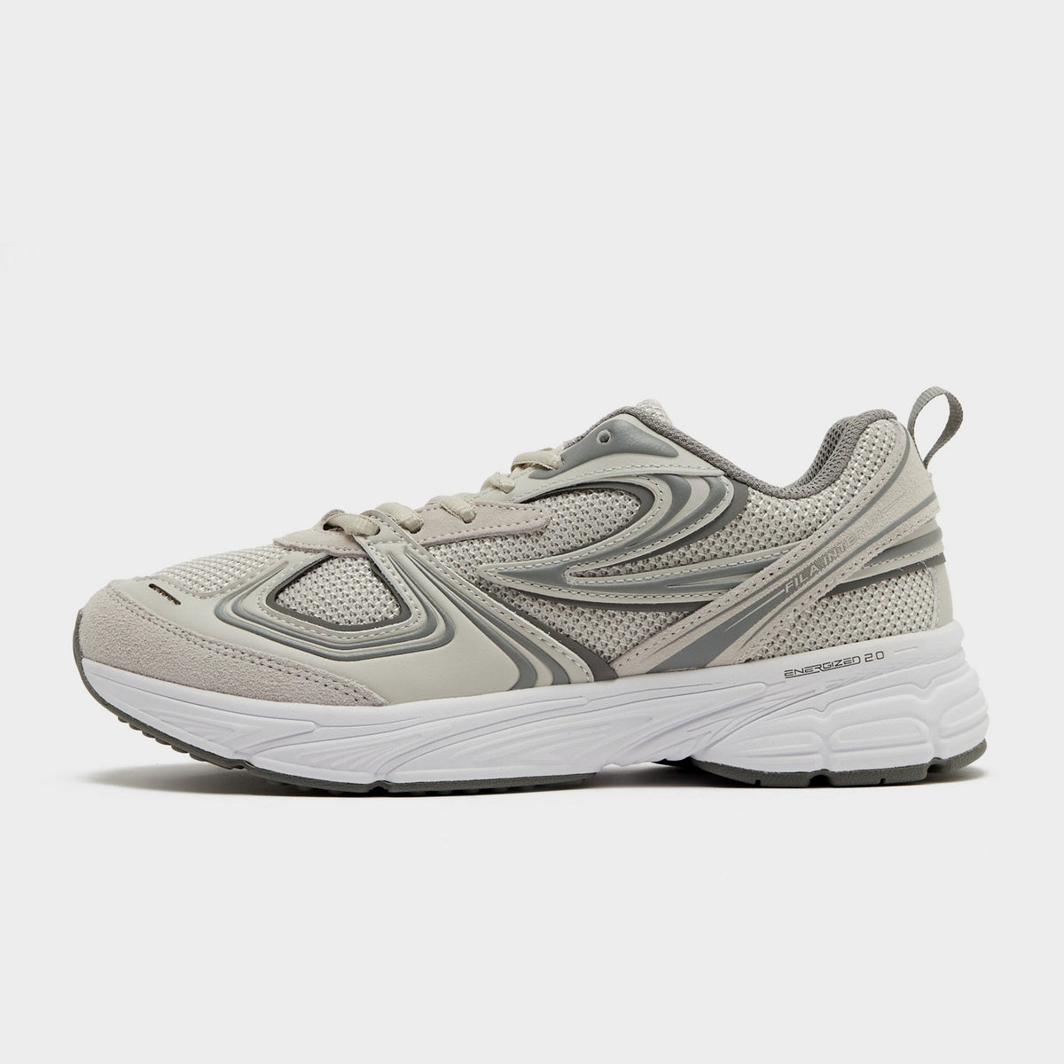 Grey Fila Interrun Suede Women's