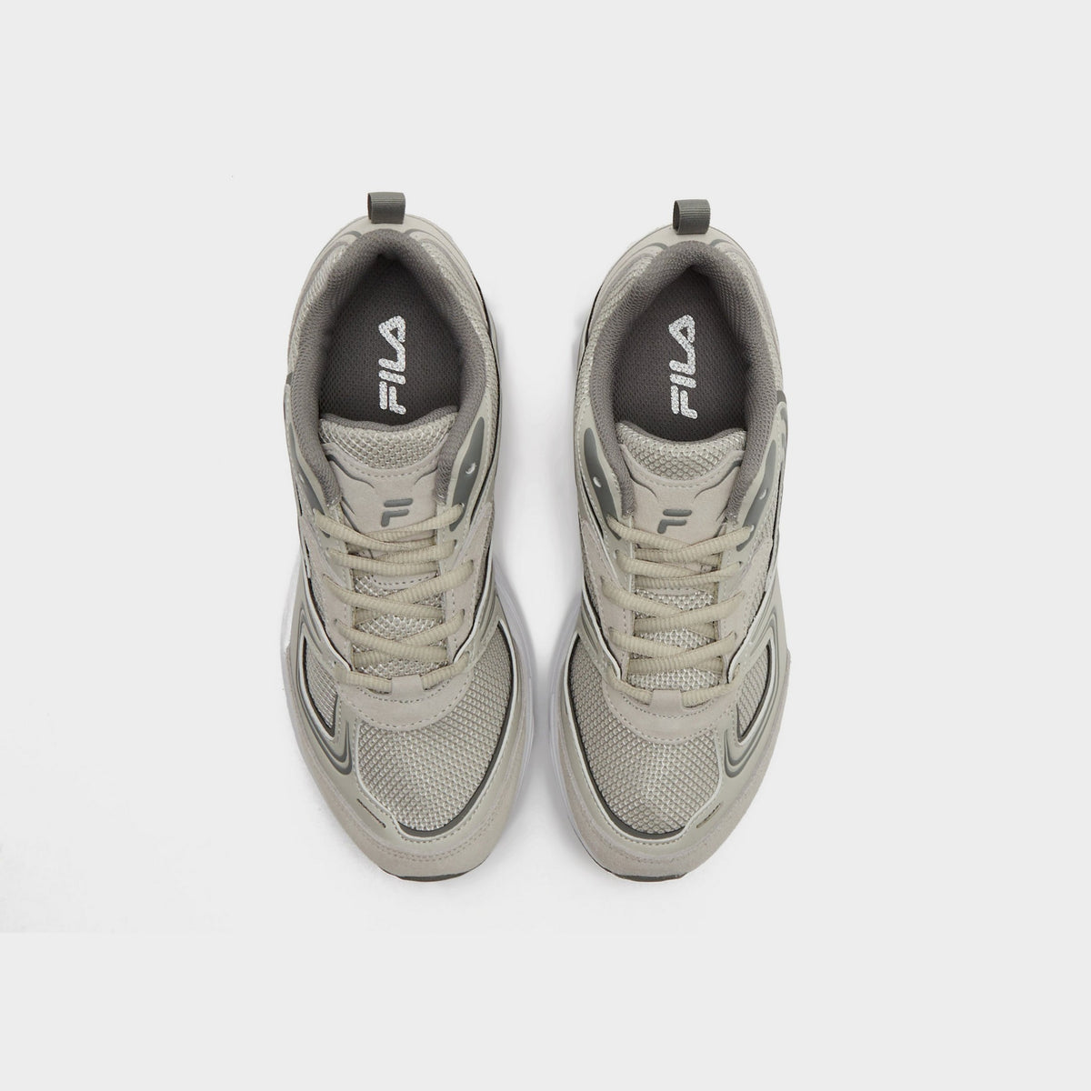 Grey Fila Interrun Suede Women's
