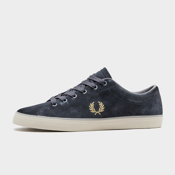 Grey Fred Perry Baseline Suede