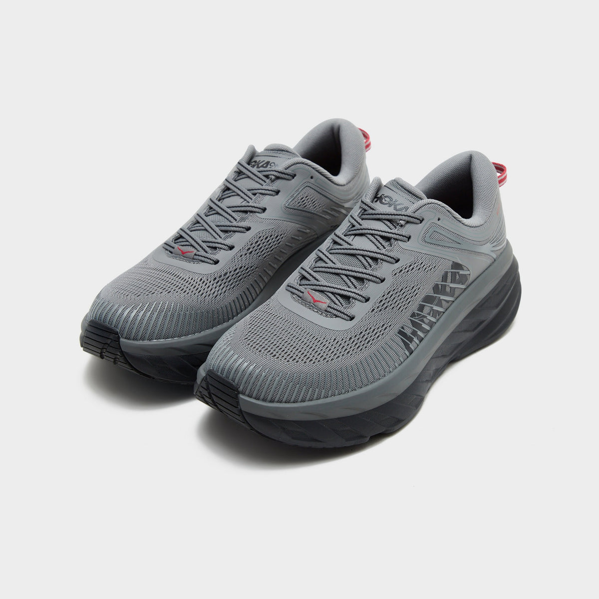 Grey HOKA Bondi 7