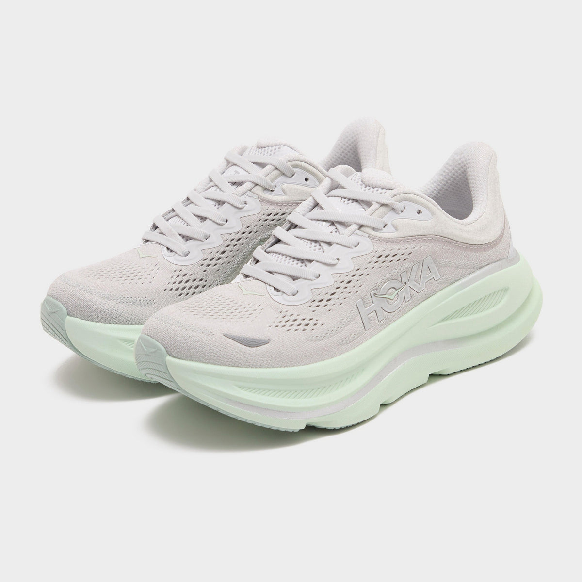 Grey HOKA Bondi 9 Women's