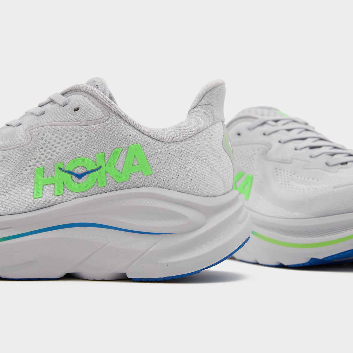 Grey HOKA Clifton 10