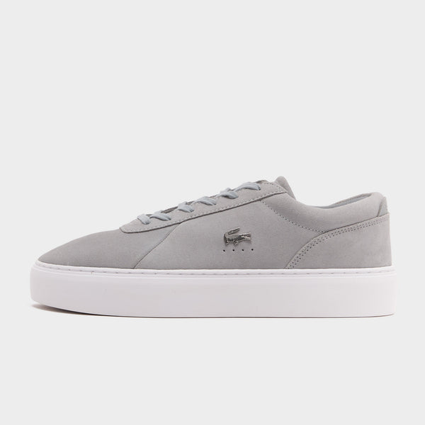 Grey Lacoste Court Set Leather