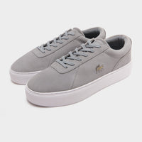 Grey Lacoste Court Set Leather