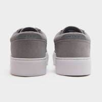 Grey Lacoste Court Set Leather