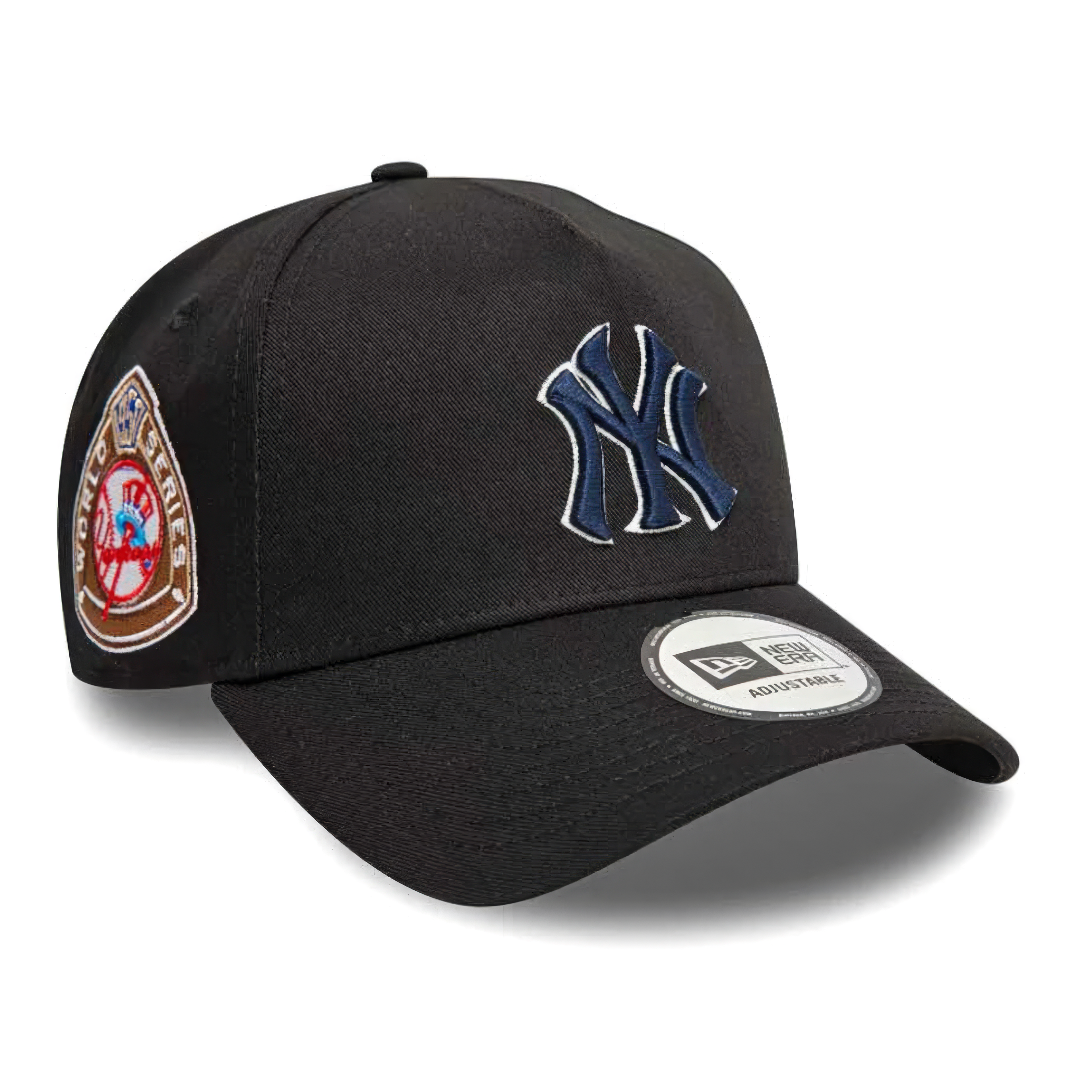 New Era New York Yankees League Essential A-Frame Trucker Black Navy Cap