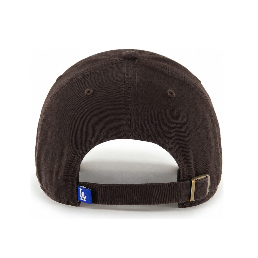 '47 Brand Los Angeles Dodgers MLB Brown Clean Up Adjustable Cap