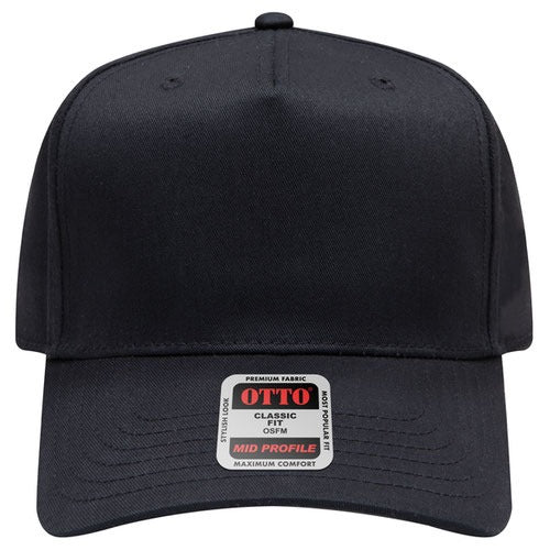 Otto Cap 31-069 - 5 Panel, Mid Profile Baseball Cap