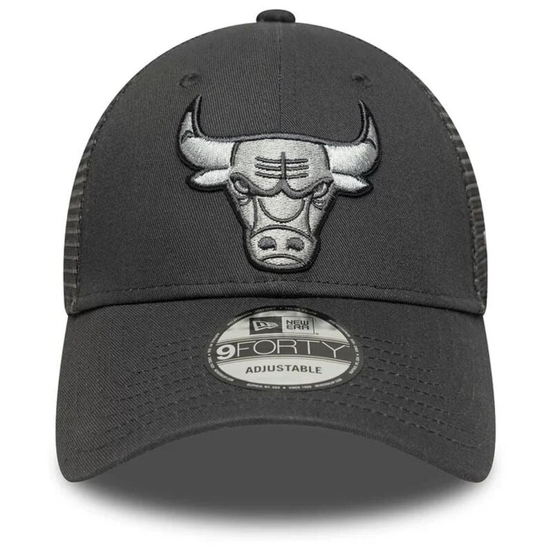 New Era Chicago Bulls NBA 9FORTY Trucker Dark Grey Cap