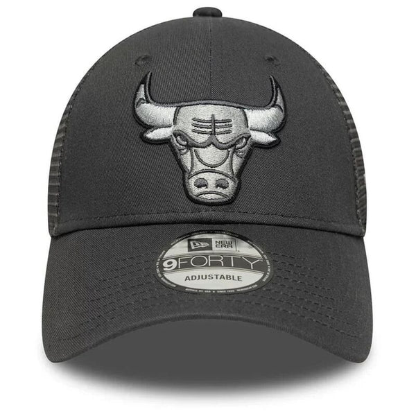 New Era Chicago Bulls NBA 9FORTY Trucker Dark Grey Cap