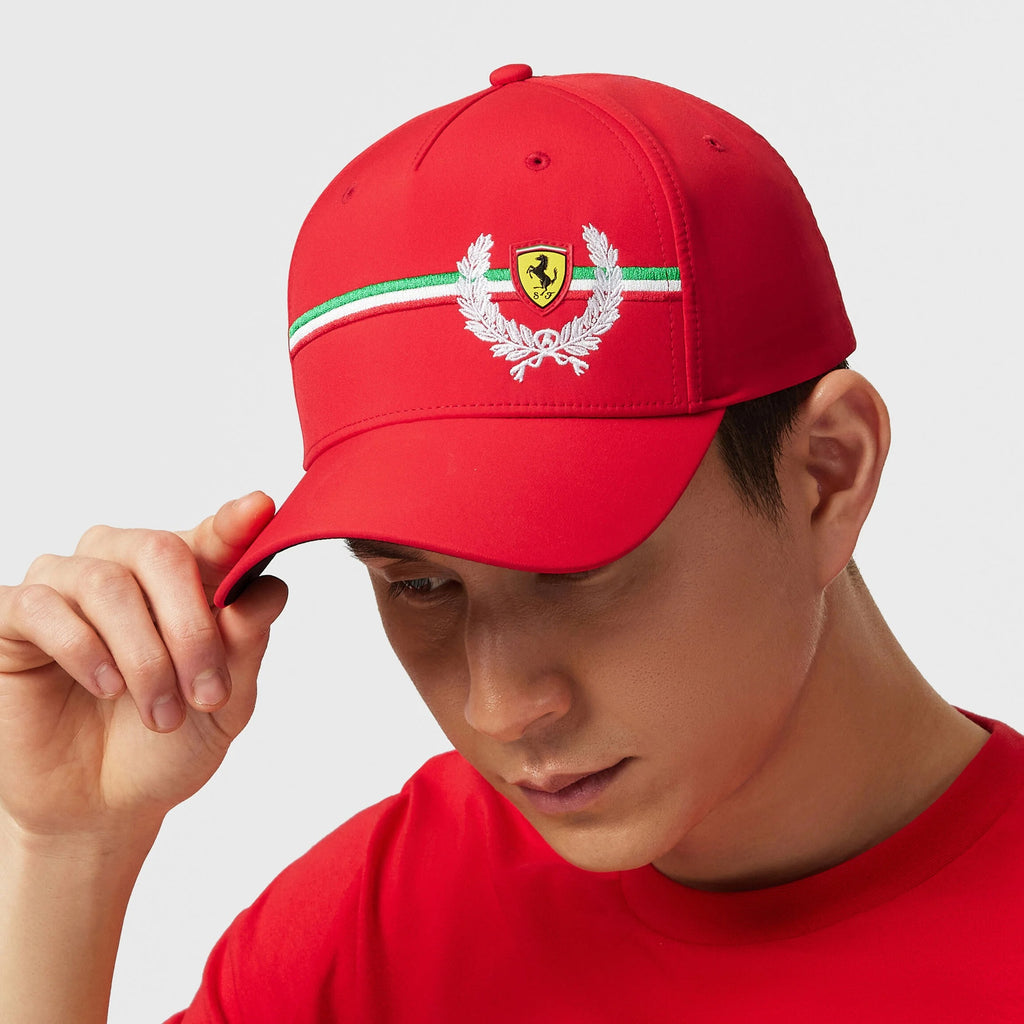 Scuderia Ferrari F1 Italian Stripe Cap
