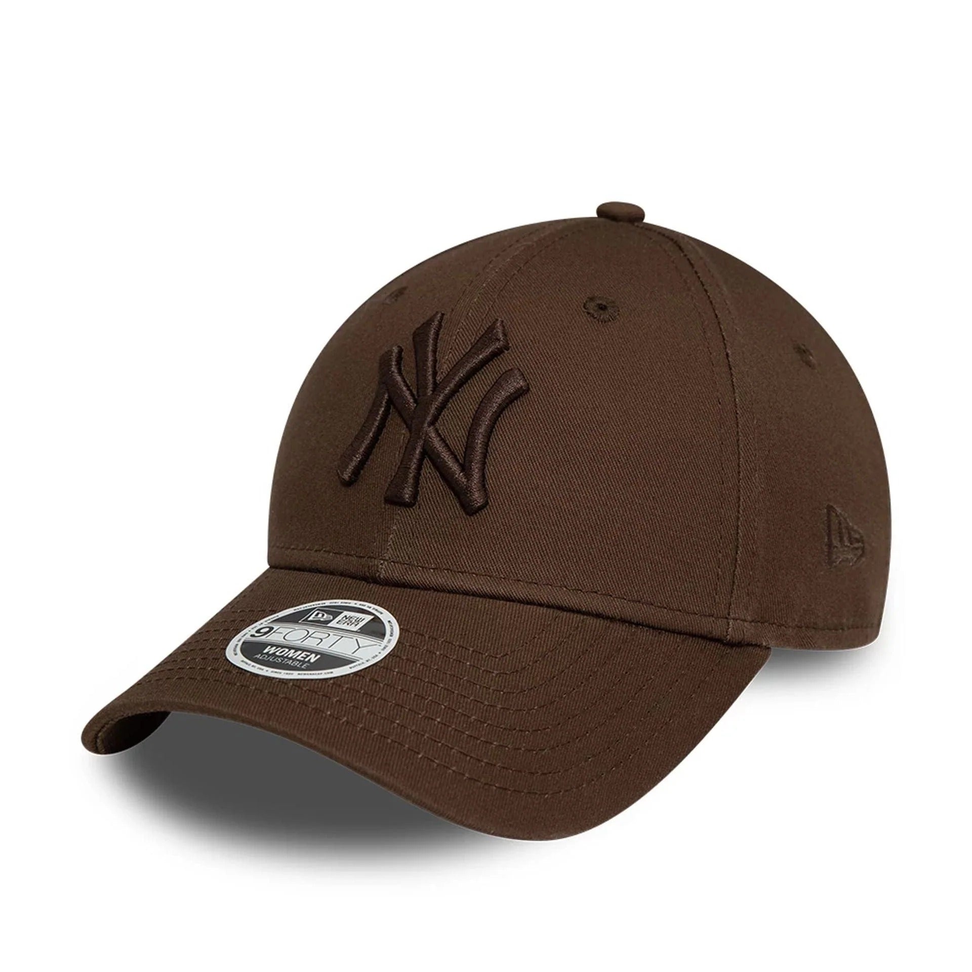 New Era New York Yankees Womens League Essential Dark Brown 9FORTY Adjustable Cap