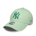 New Era New York Yankees Womens Metallic Pastel Green 9FORTY Adjustable Cap