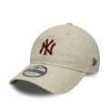 New Era New York Yankees MLB Linen Cream 9TWENTY Adjustable Cap