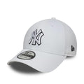 New Era New York Yankees MLB Outline White 9FORTY Adjustable Cap