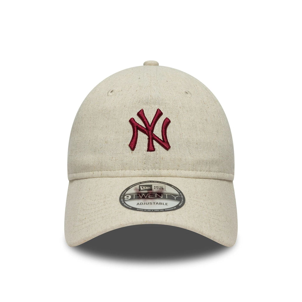 New Era New York Yankees MLB Linen Cream 9TWENTY Adjustable Cap