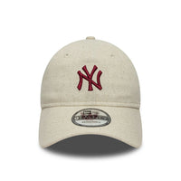 New Era New York Yankees MLB Linen Cream 9TWENTY Adjustable Cap