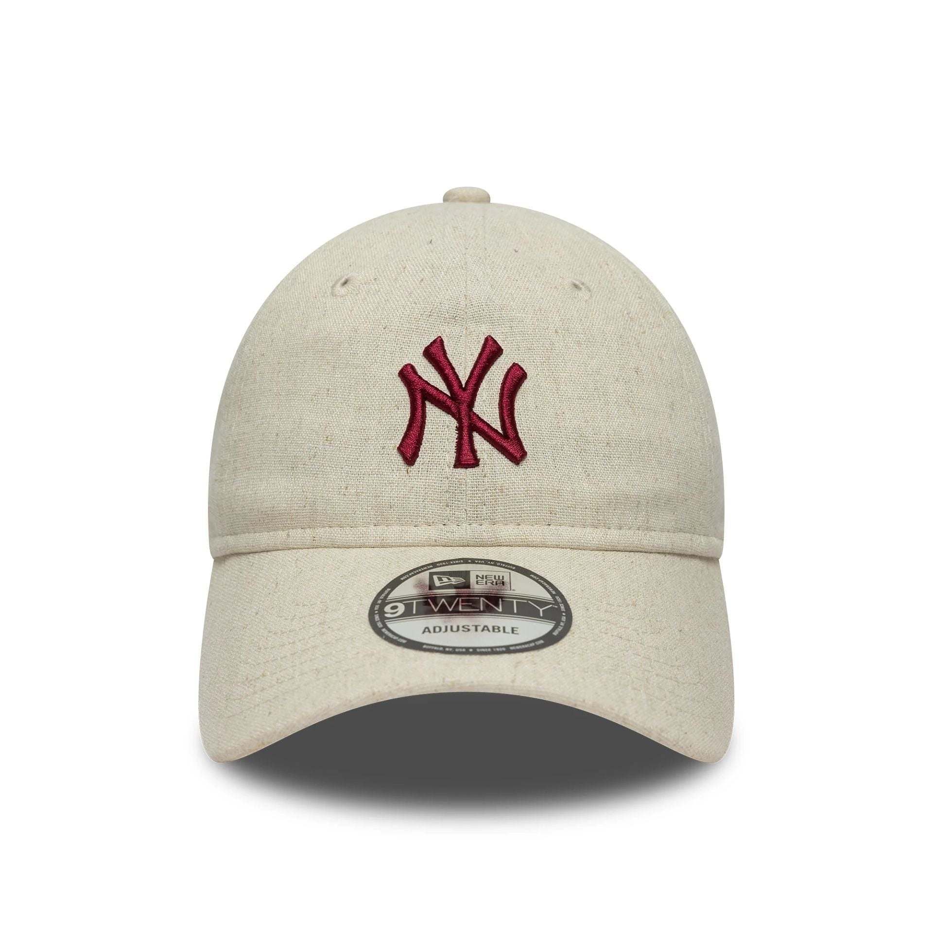 New Era New York Yankees MLB Linen Cream 9TWENTY Adjustable Cap