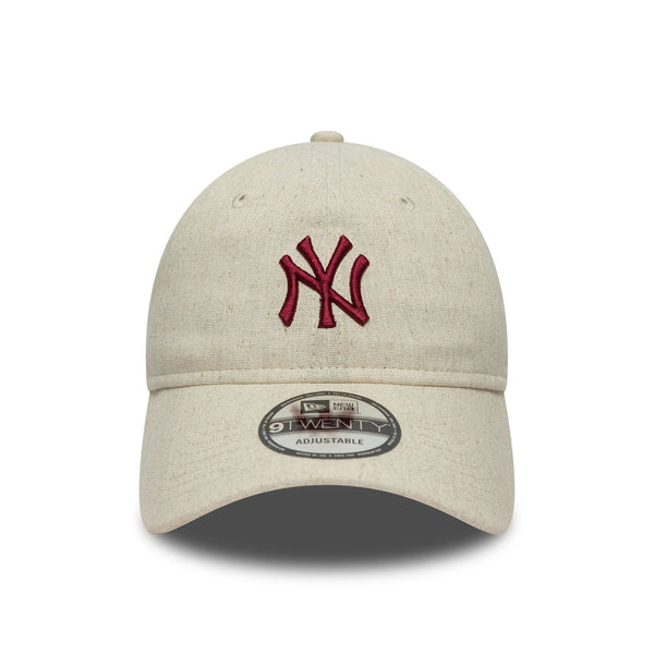 New Era New York Yankees MLB Linen Cream 9TWENTY Adjustable Cap