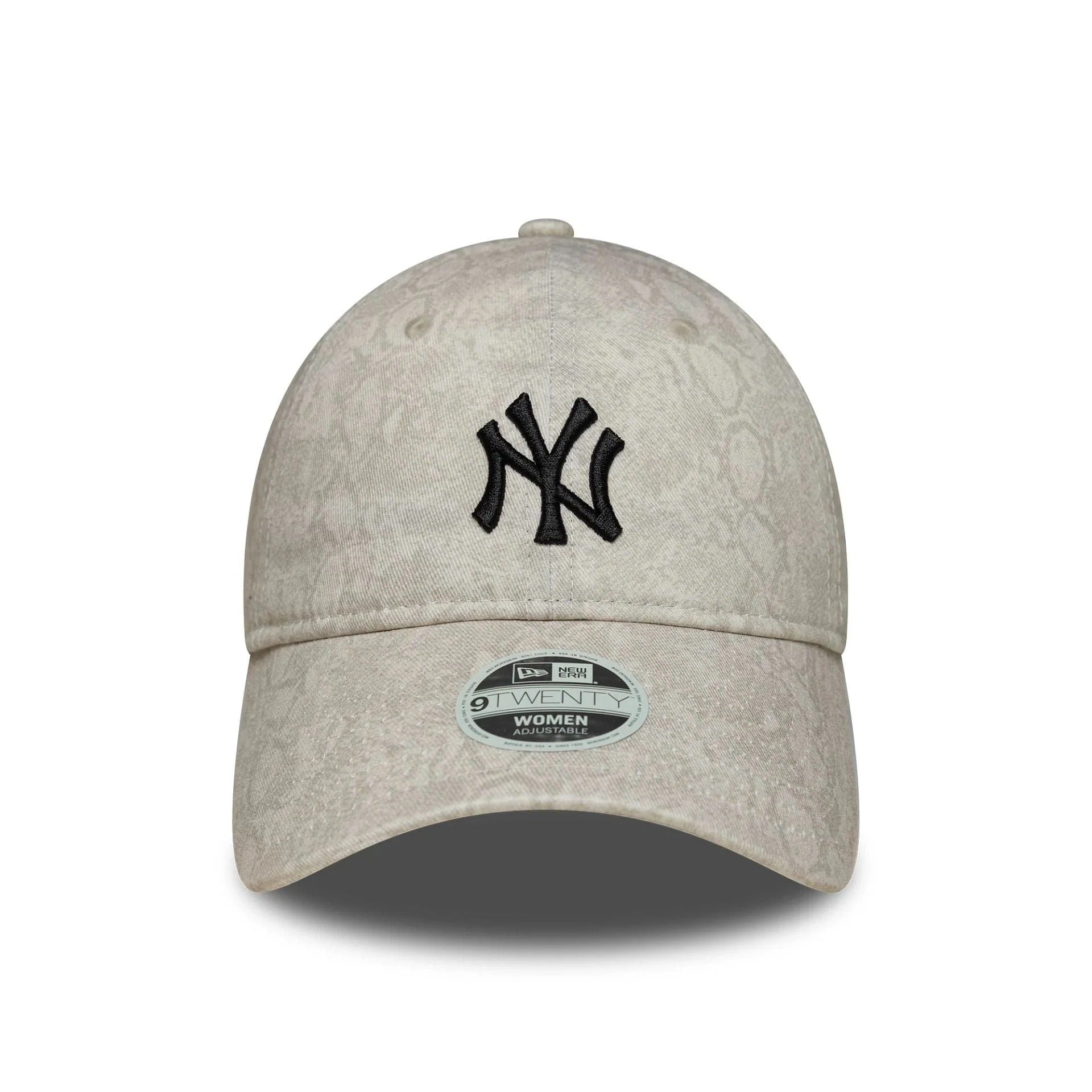 New Era New York Yankees Womens MLB Animal Cream 9TWENTY Adjustable Cap