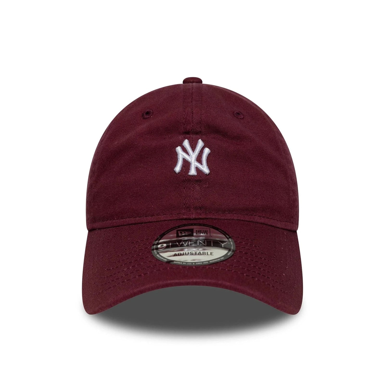 New Era New York Yankees MLB Mini Logo Dark Red 9TWENTY Adjustable Cap