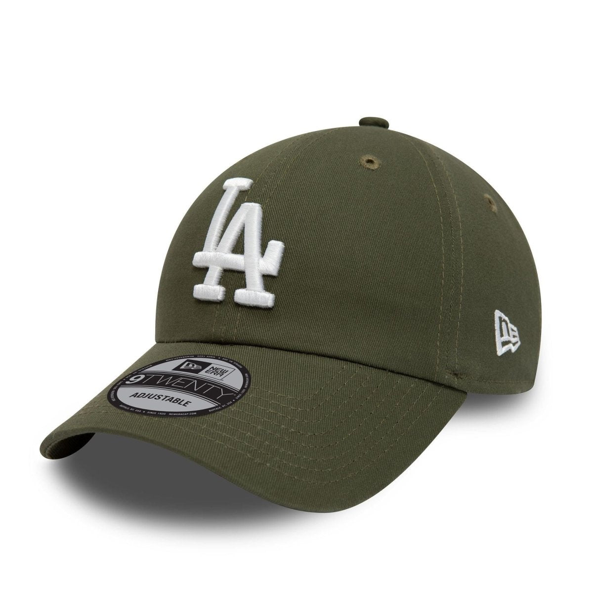 New Era LA Dodgers League Essential Green 9TWENTY Adjustable Cap