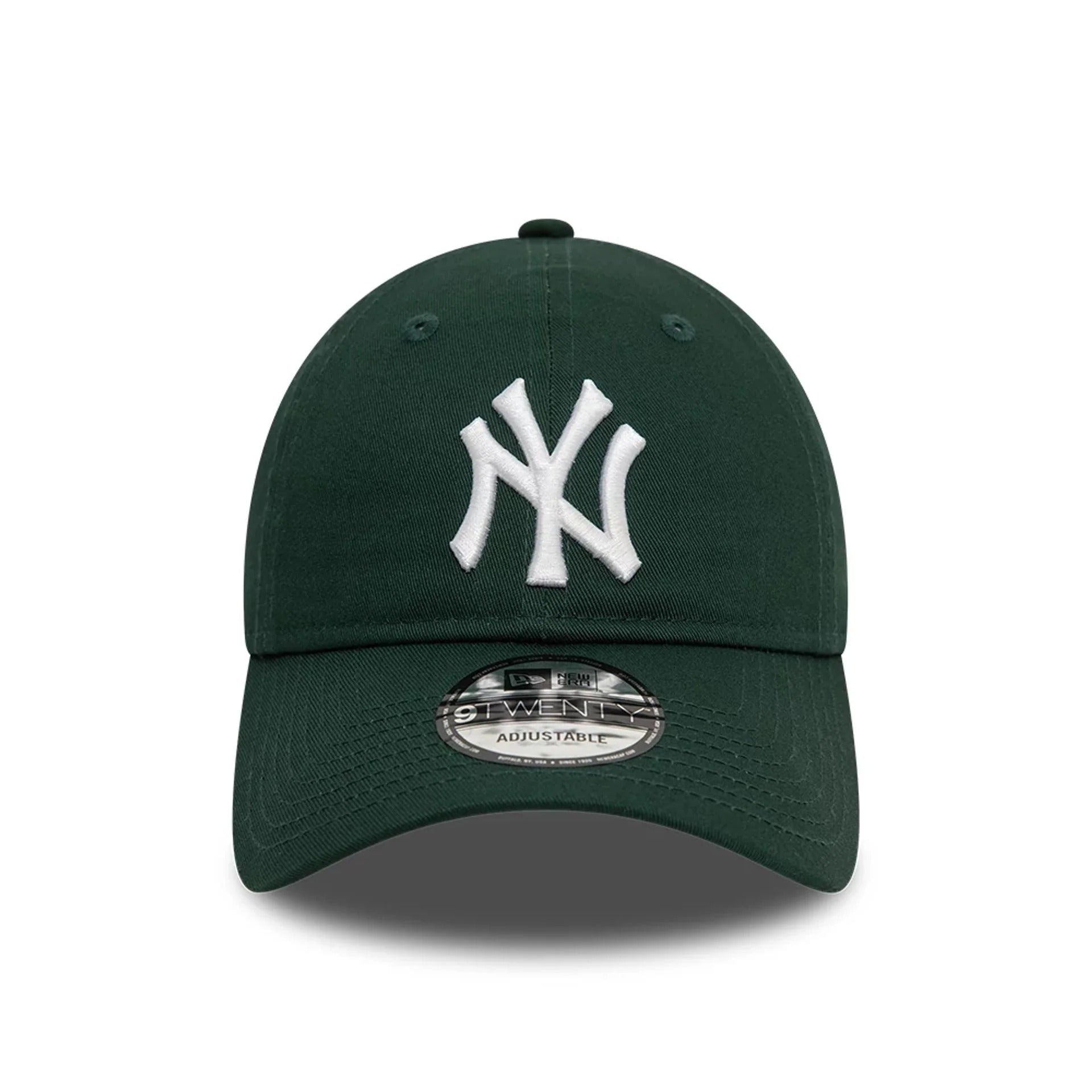 New Era New York Yankees League Essential Dark Green 9TWENTY Adjustable Cap