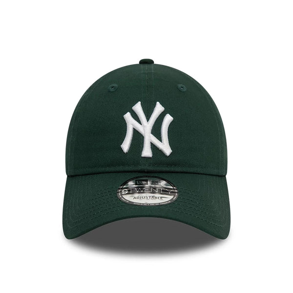 New Era New York Yankees League Essential Dark Green 9TWENTY Adjustable Cap