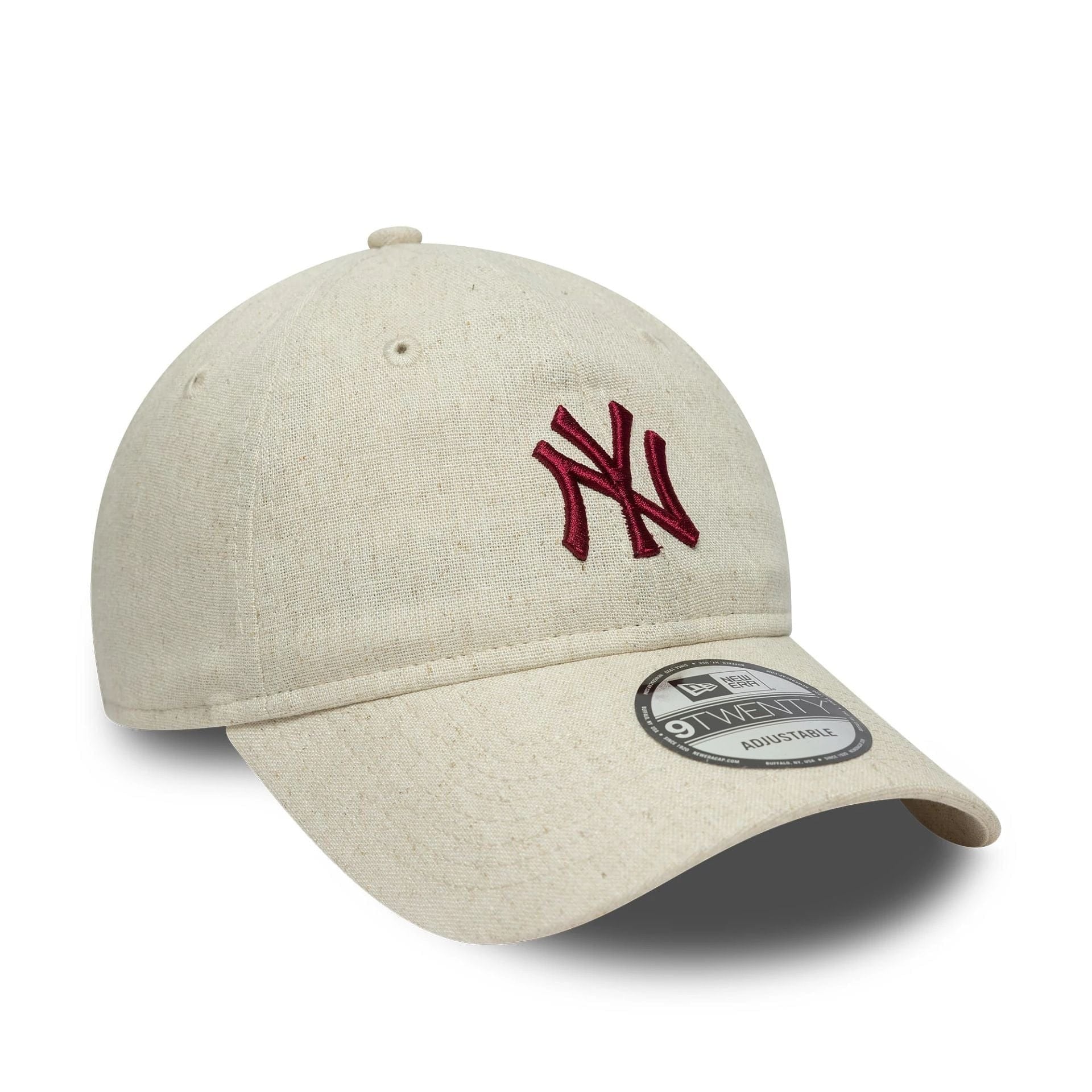 New Era New York Yankees MLB Linen Cream 9TWENTY Adjustable Cap
