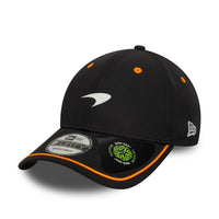 New Era Recycled McLaren Racing Pop Black 9FORTY M-Crown Adjustable Cap