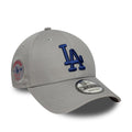 New Era LA Dodgers MLB Side Patch Grey 9FORTY Adjustable Cap