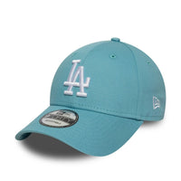 New Era LA Dodgers MLB League Essential Pastel Blue 9FORTY Adjustable Cap