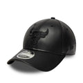 New Era Chicago Bulls NBA PU Black 9FORTY M-Crown Adjustable Cap