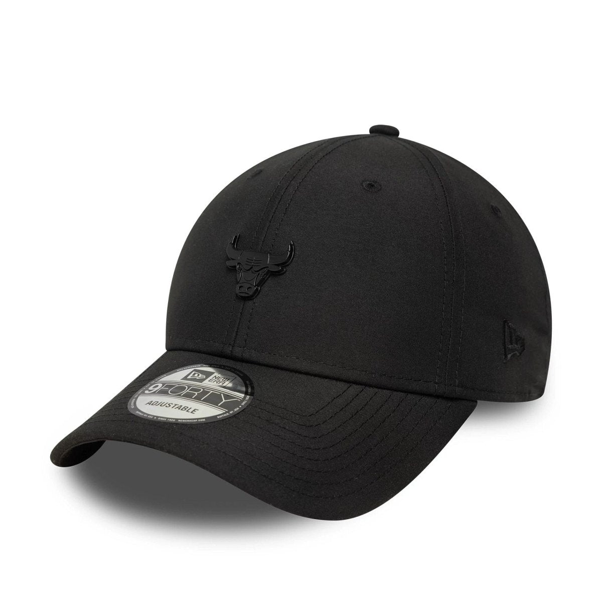 New Era Chicago Bulls NBA Pin Black 9FORTY Adjustable Cap