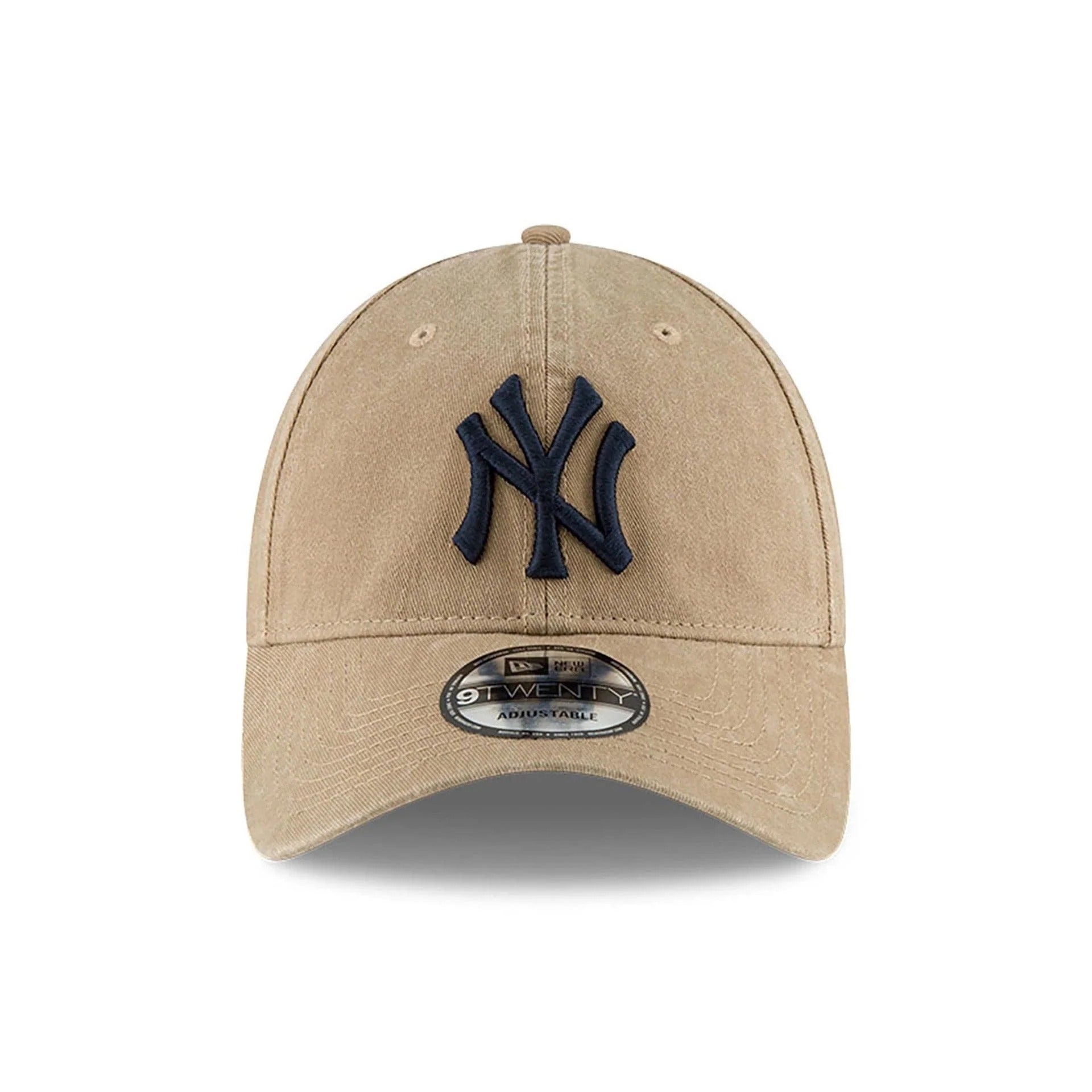 New Era New York Yankees MLB Core Classic Beige 9TWENTY Adjustable Cap