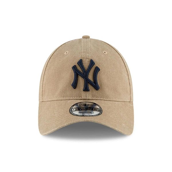New Era New York Yankees MLB Core Classic Beige 9TWENTY Adjustable Cap