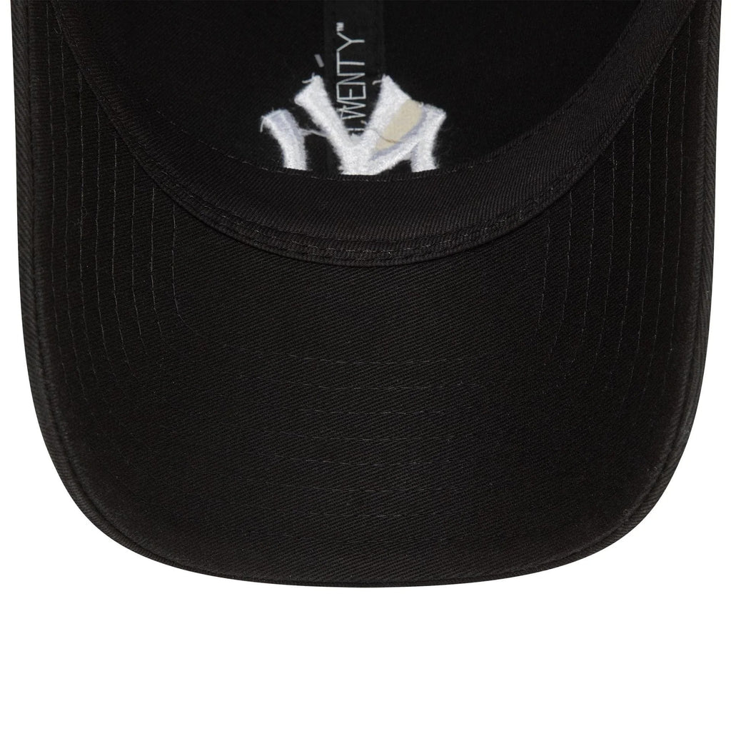 New Era New York Yankees Washed Black 9TWENTY Adjustable Cap