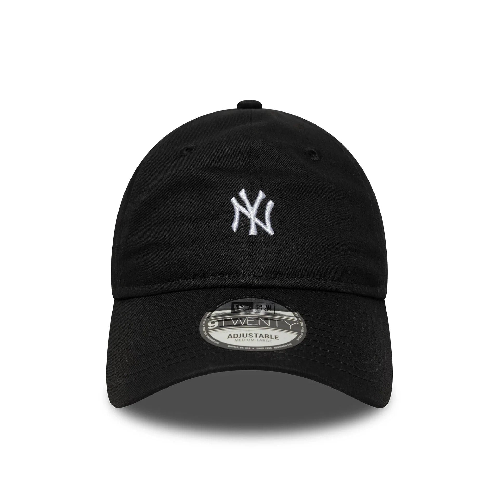 New Era New York Yankees MLB Mini Logo Black 9TWENTY Adjustable Cap