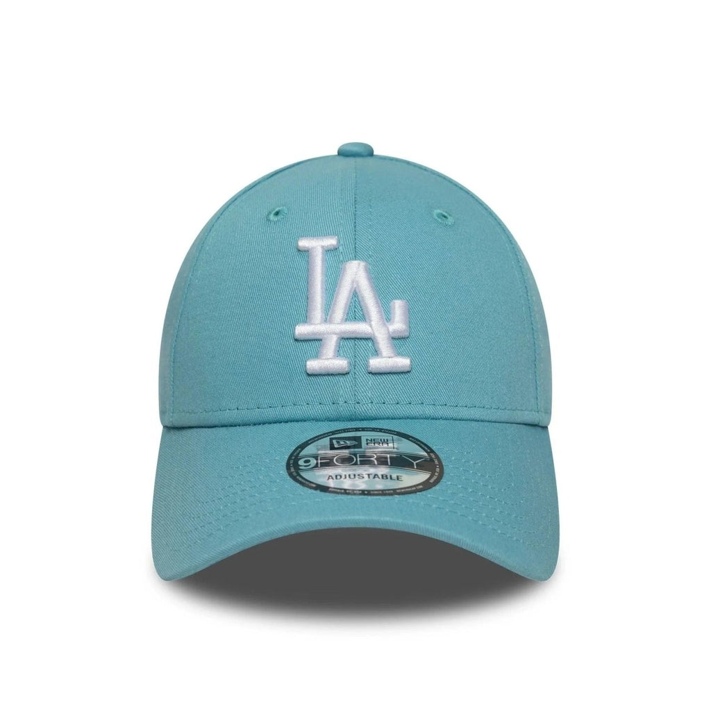 New Era LA Dodgers MLB League Essential Pastel Blue 9FORTY Adjustable Cap