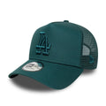 New Era LA Dodgers MLB League Essential Dark Green 9FORTY A-Frame Trucker Adjustable Cap