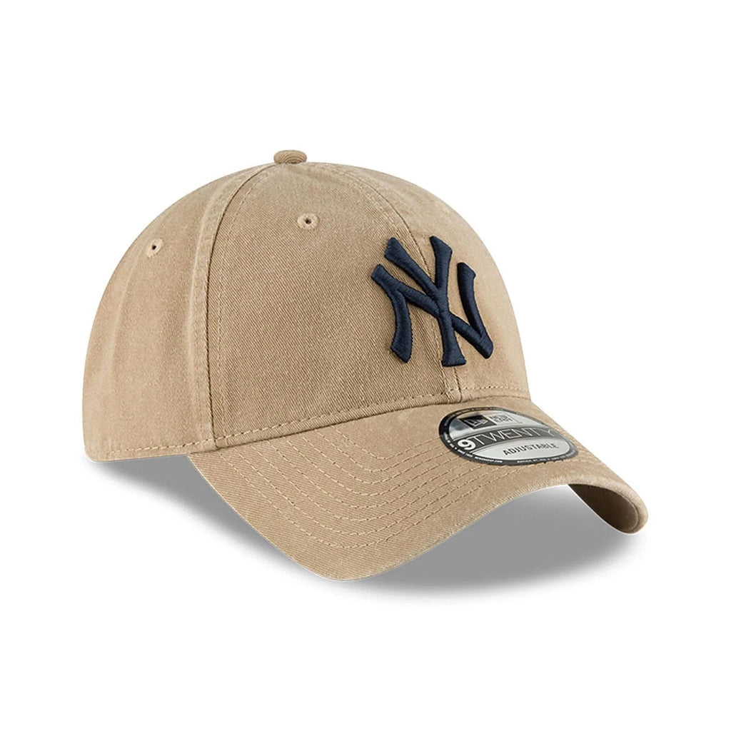 New Era New York Yankees MLB Core Classic Beige 9TWENTY Adjustable Cap