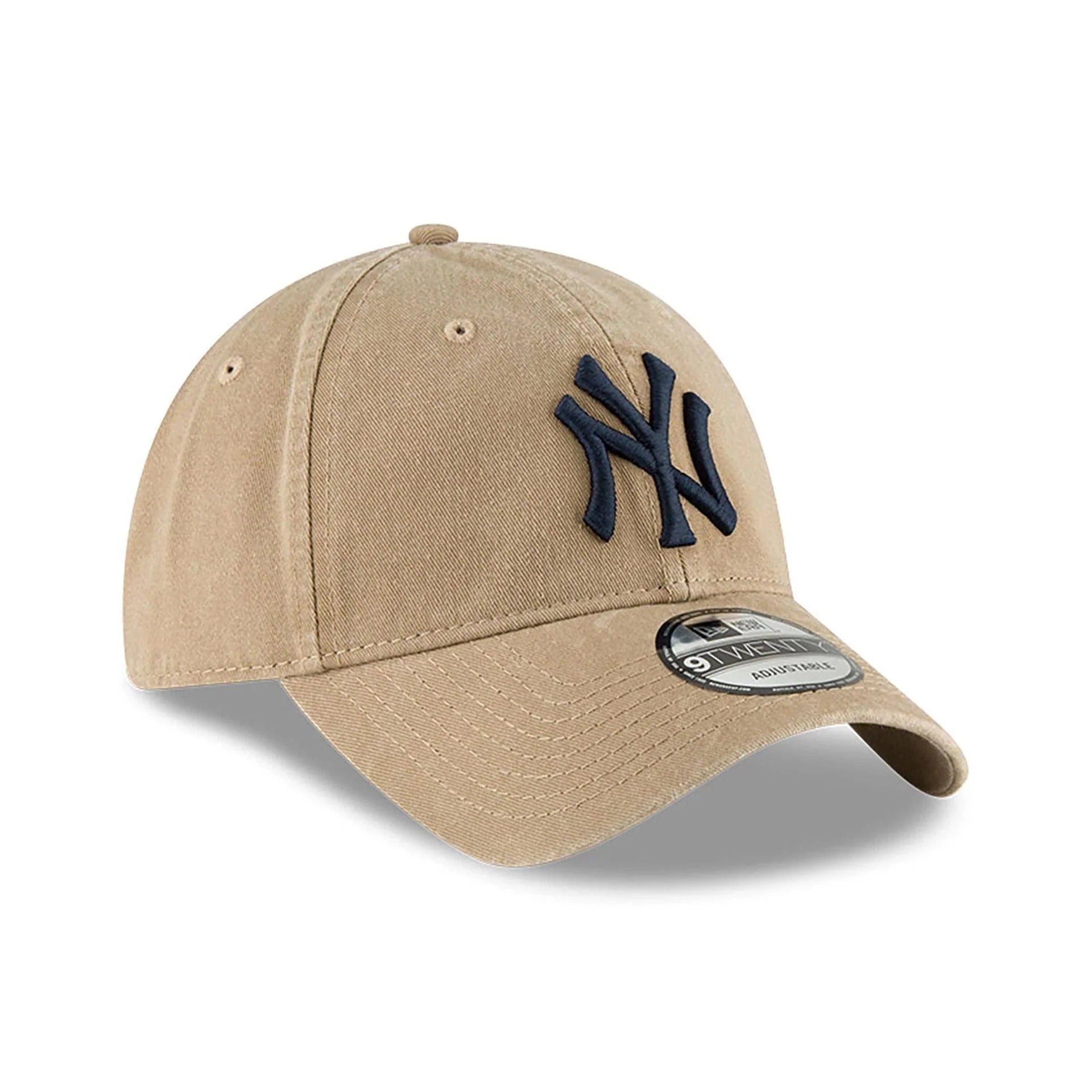 New Era New York Yankees MLB Core Classic Beige 9TWENTY Adjustable Cap