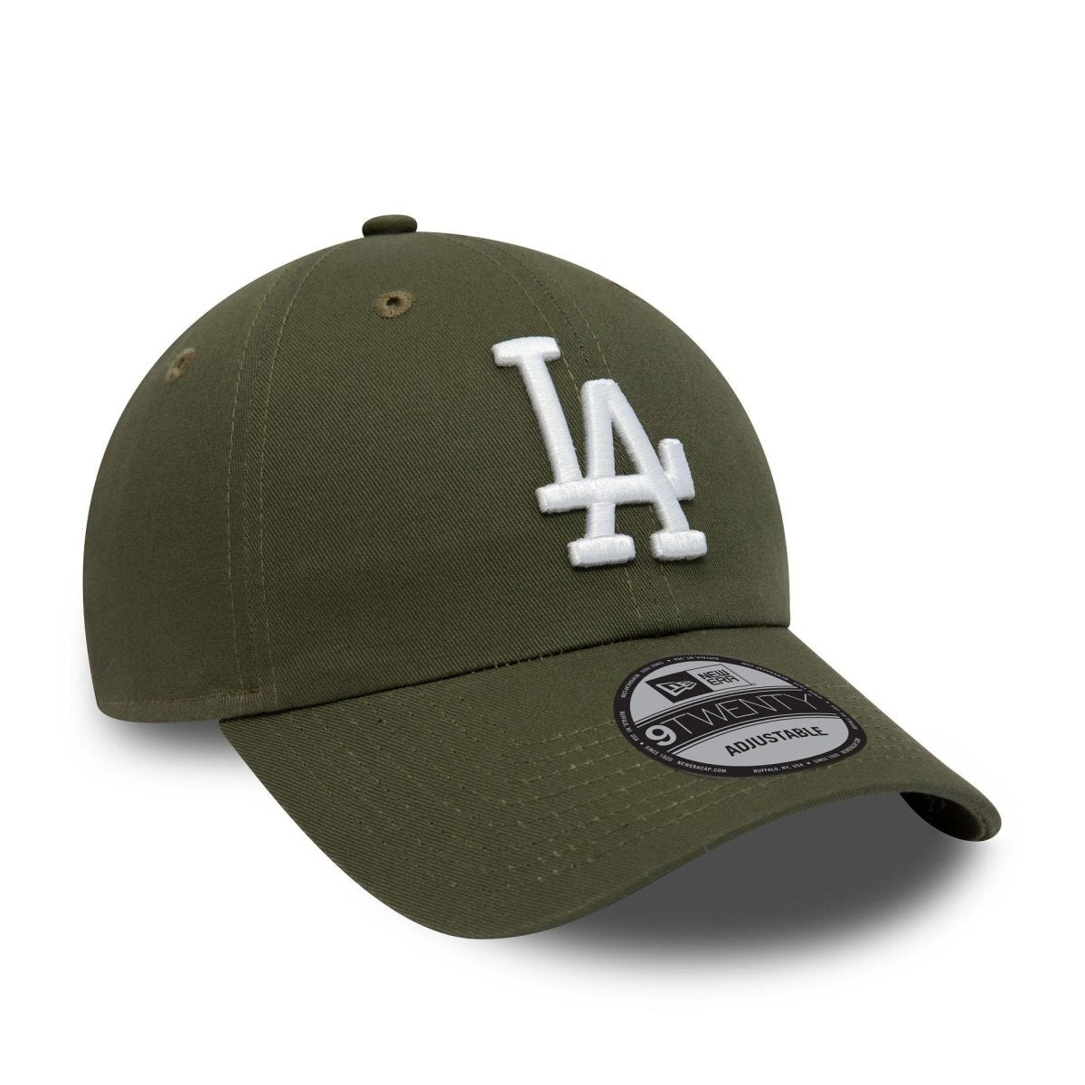 New Era LA Dodgers League Essential Green 9TWENTY Adjustable Cap