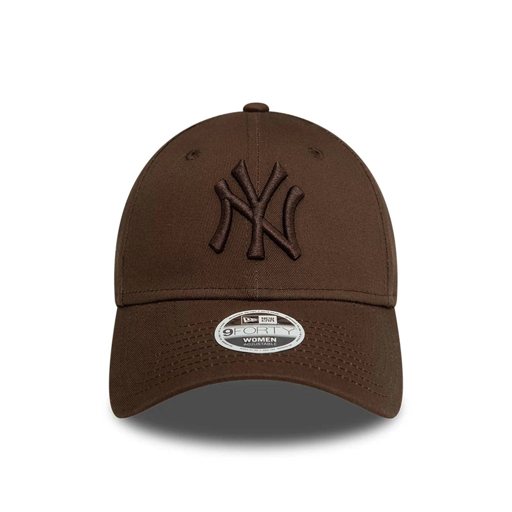 New Era New York Yankees Womens League Essential Dark Brown 9FORTY Adjustable Cap