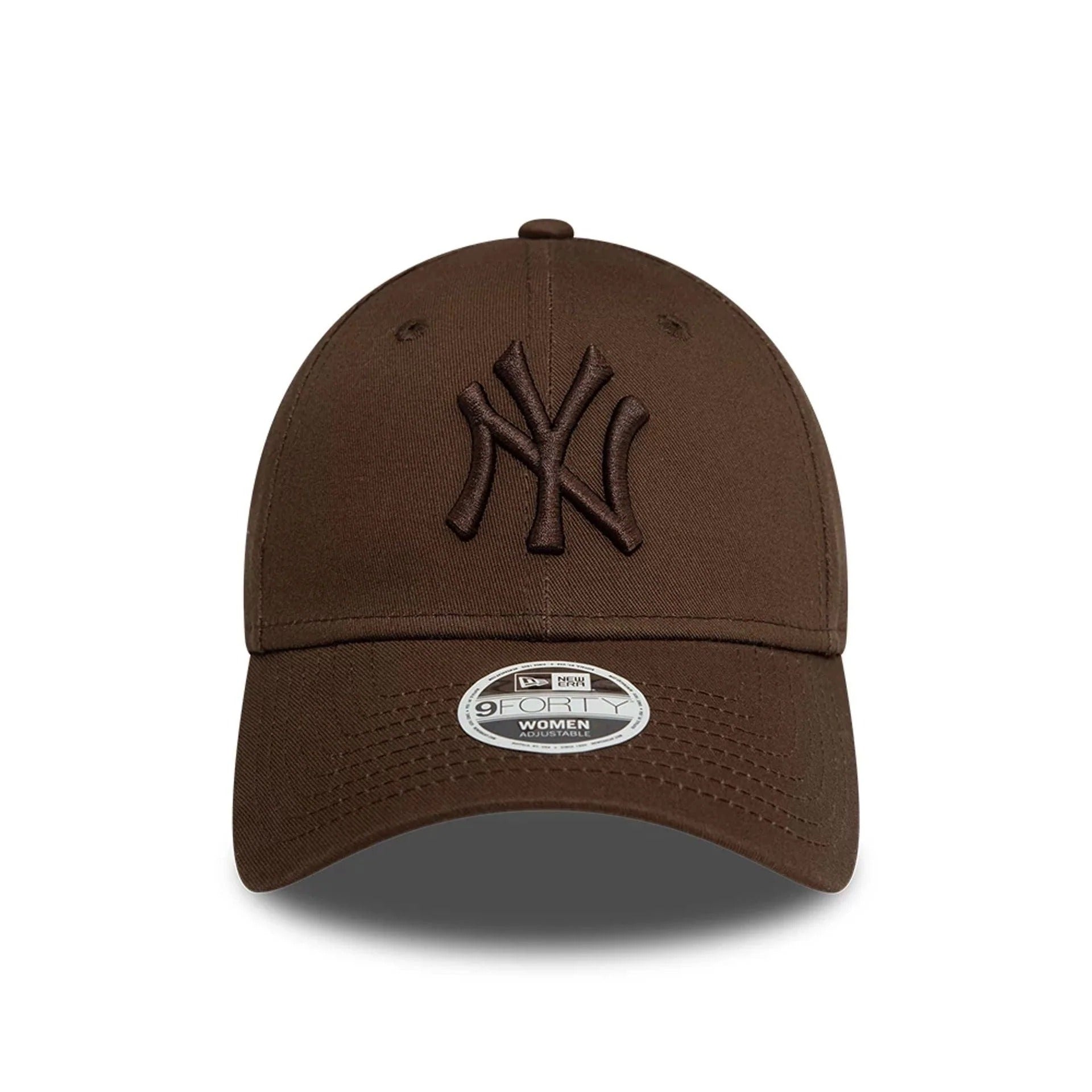 New Era New York Yankees Womens League Essential Dark Brown 9FORTY Adjustable Cap
