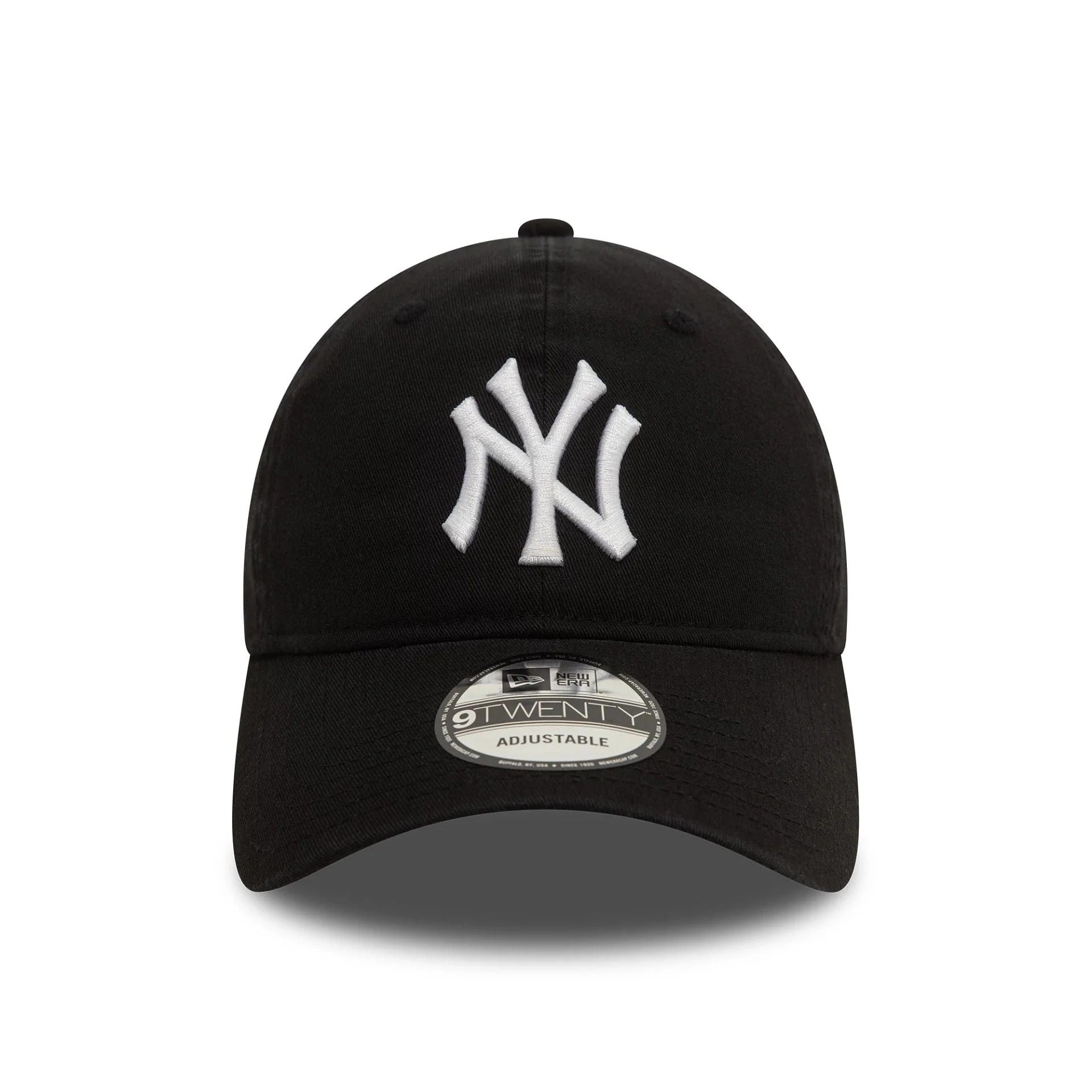 New Era New York Yankees Washed Black 9TWENTY Adjustable Cap