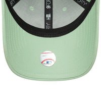 New Era New York Yankees Womens Metallic Pastel Green 9FORTY Adjustable Cap