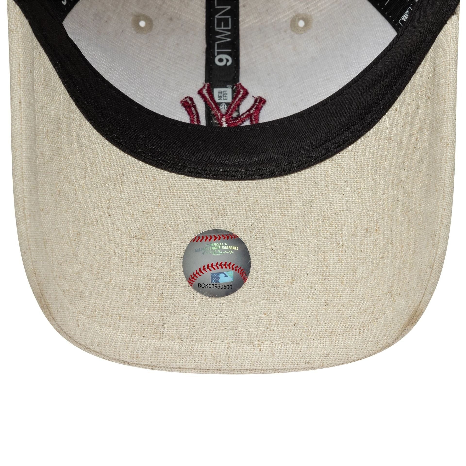 New Era New York Yankees MLB Linen Cream 9TWENTY Adjustable Cap